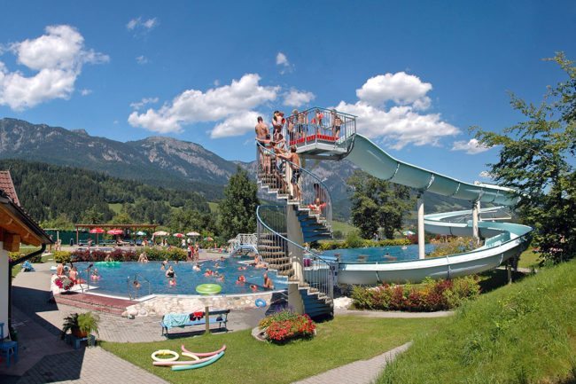 Ausflugsziel - Erlebnisfreibad Haus im Ennstal, Region Schladming-Dachstein