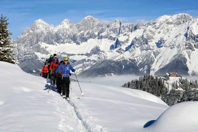 Schneeschuhwandern - Winterurlaub in der Region Schladming-Dachstein